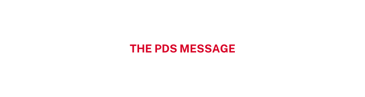 the pds message